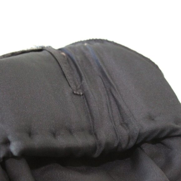 Vintage Laurence Kazar Silk Beaded Embroidered Blazer Jacket Black XL H13428 - Picture 10 of 12